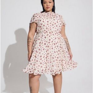Torrid size 2 chiffon dress BNWT